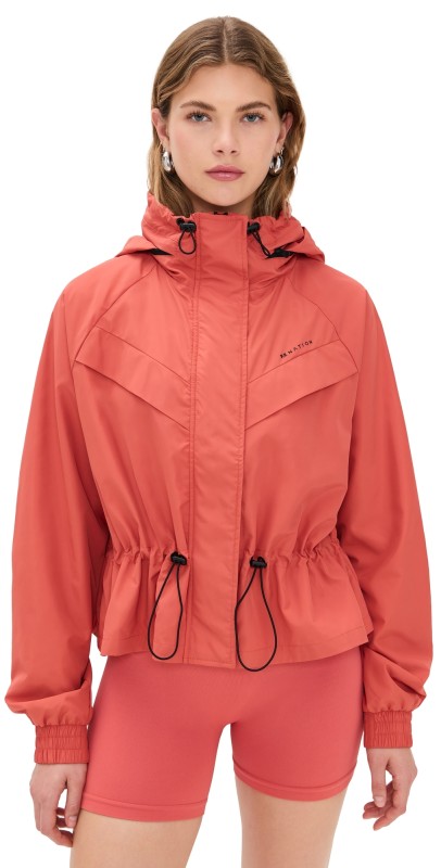 P. E NATION Shelter Jacket Brick Red