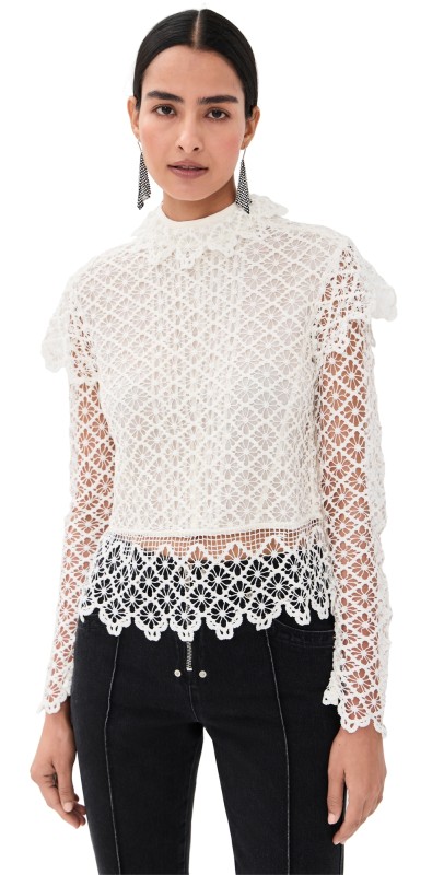 Isabel Marant Ludivine Top Ecru