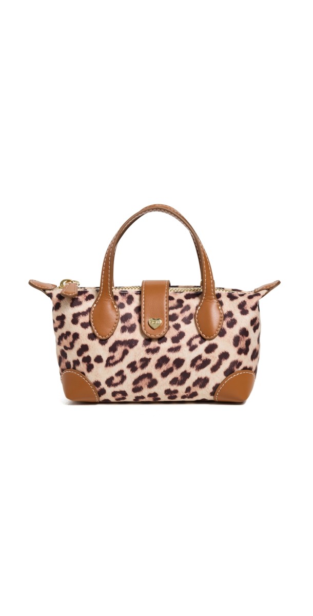 Stoney Clover Lane Pouchette Crossbody Bag Leopard