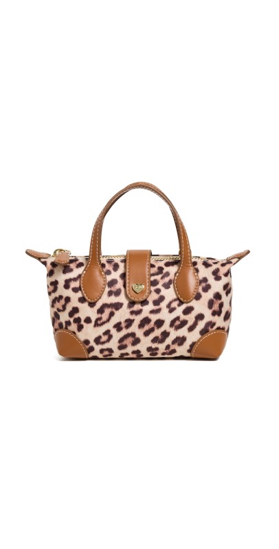 Stoney Clover Lane Pouchette Crossbody Bag Leopard