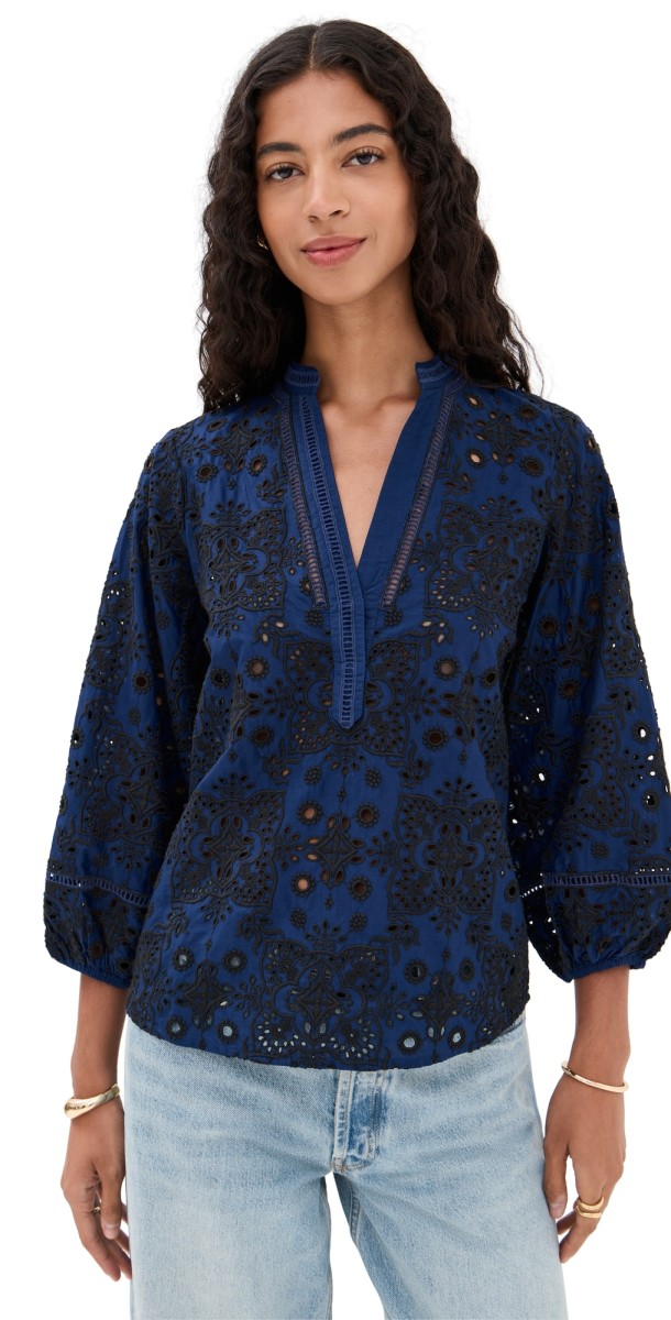Figue Rylie Top True Navy