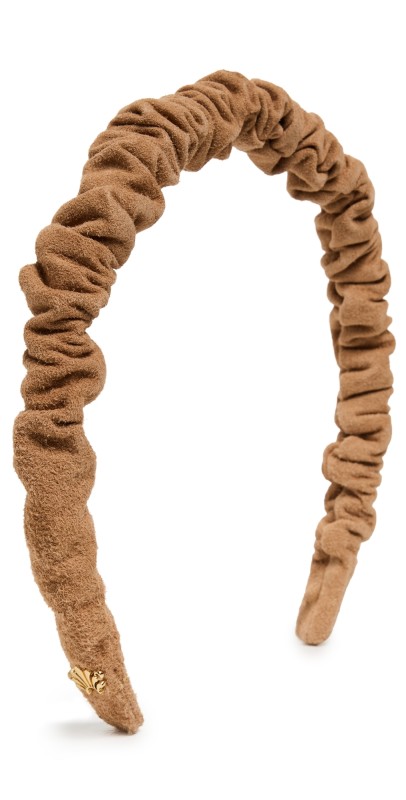 Lele Sadoughi Jessie Suede Headband Buff