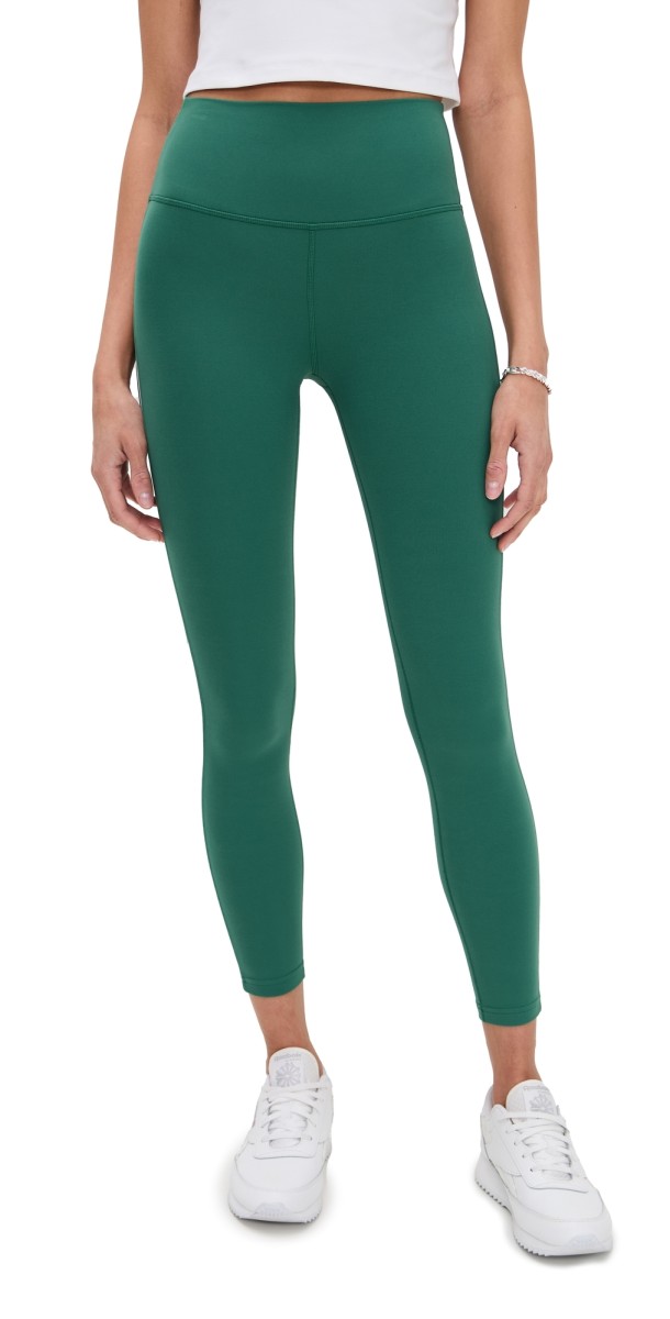 Splits59 Clare High Waist Rigor Leggings 7/8 Arugula/White