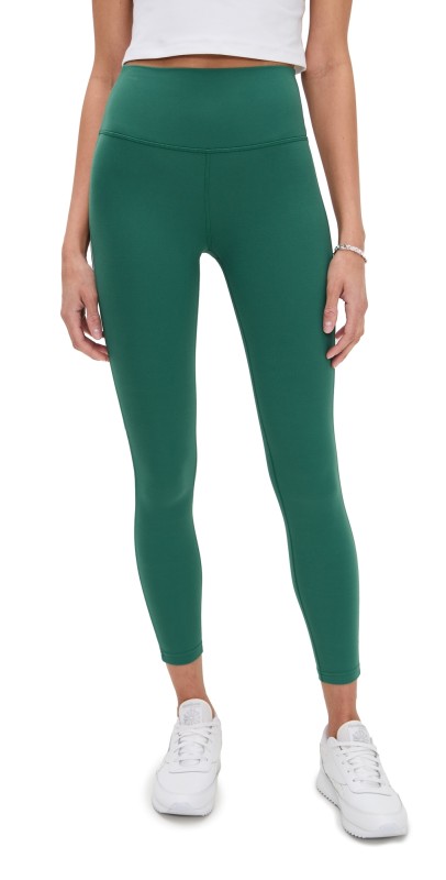 Splits59 Clare High Waist Rigor Leggings 7/8 Arugula/White