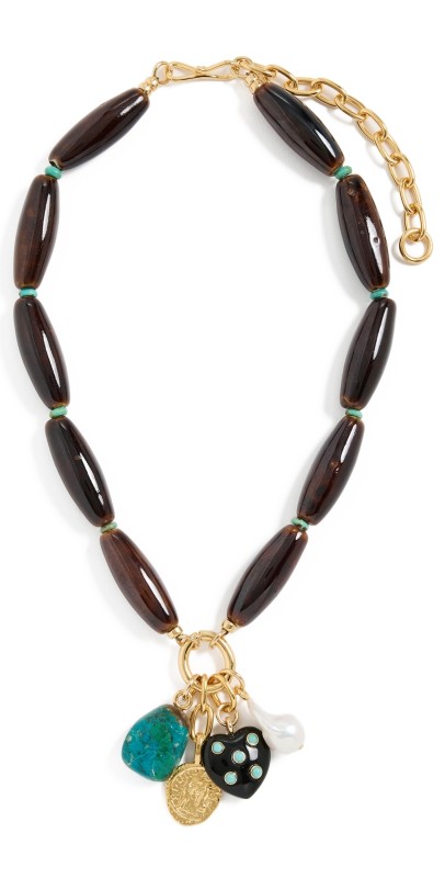 Lizzie Fortunato Marilla Necklace In Clove Mult