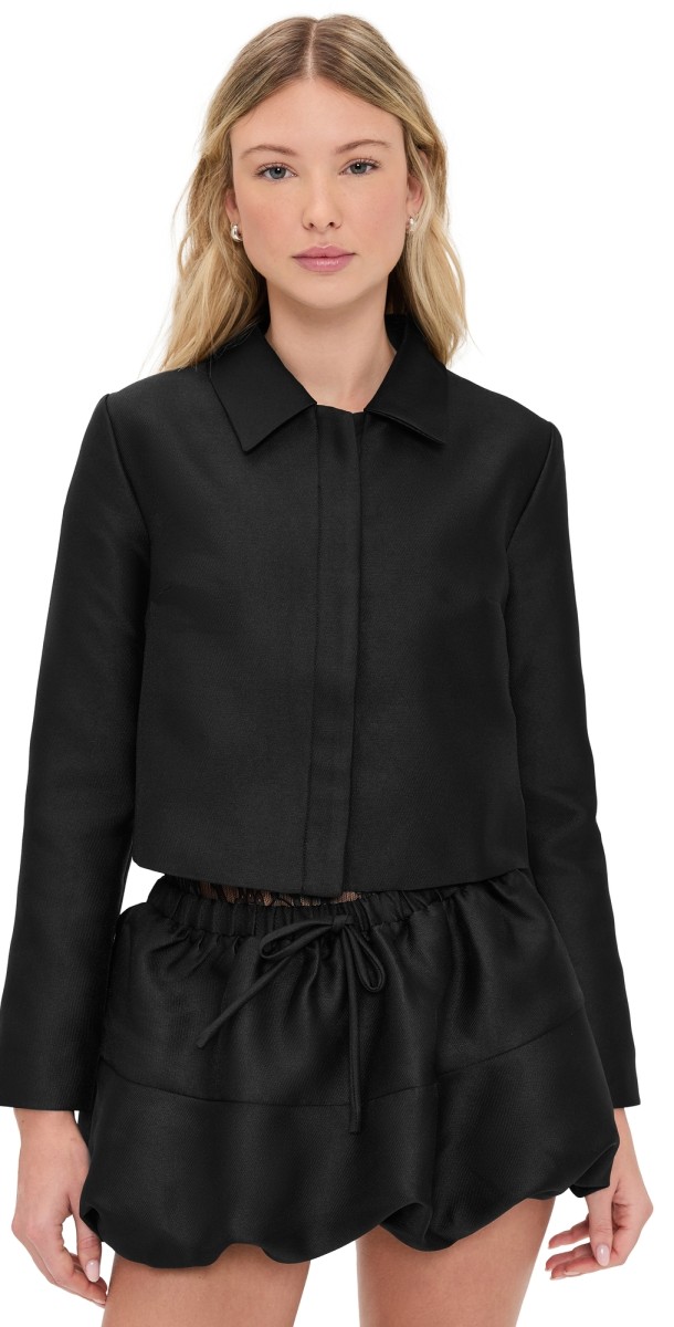 Amanda Uprichard Verity Jacket Black