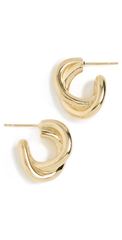 LIÉ STUDIO The Diana Earrings Gold