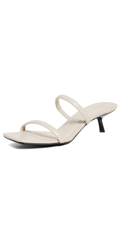 ANINE BING Hilda Mule Sandals Bone