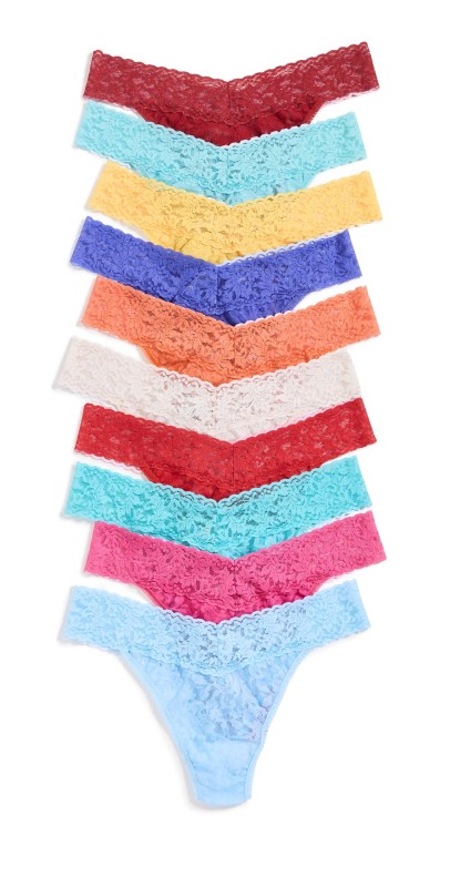 Hanky Panky Hanky Panky x Pantone Color of the Year Original Rise Thong 10 Pack P200