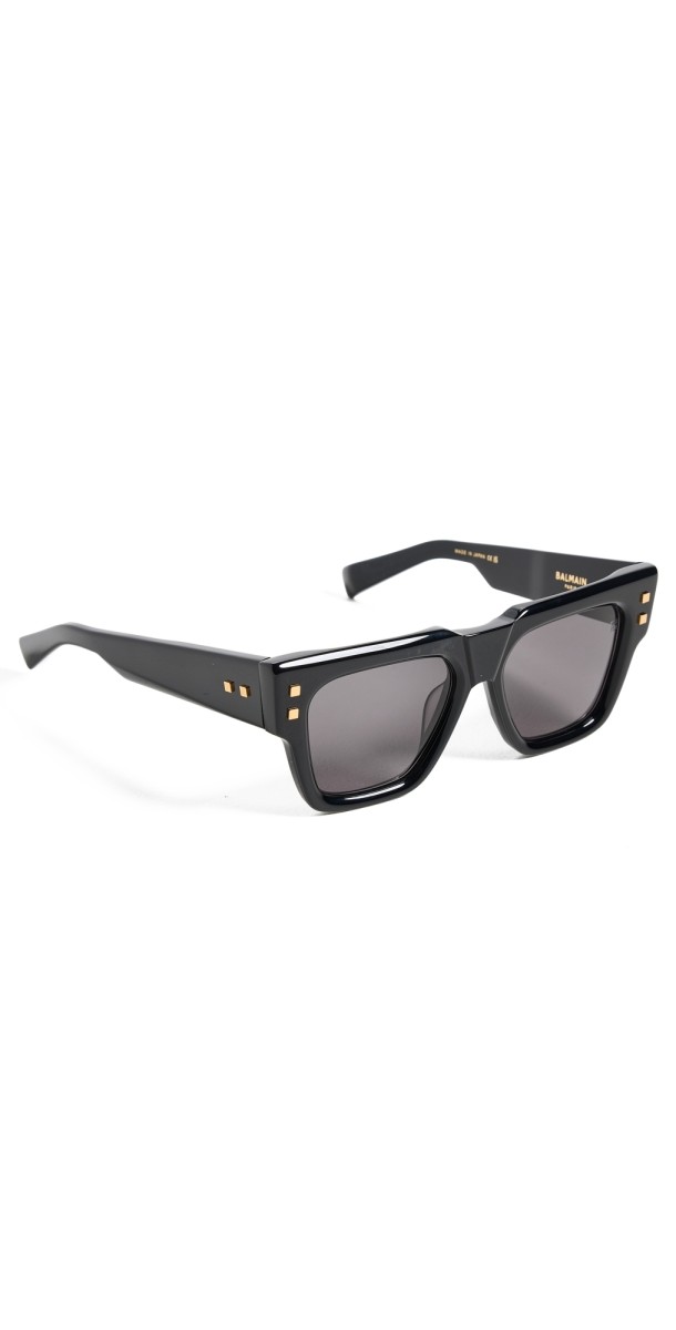 Balmain B-Army Sunglasses Blk-Gld