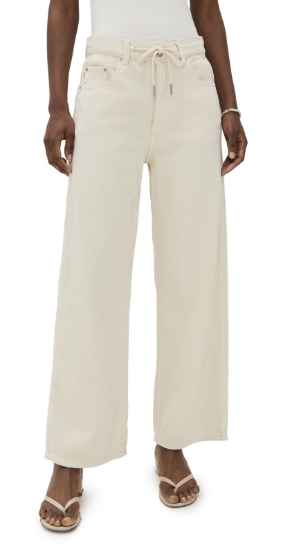 DL1961 Aura Taylor Barrel Drawstring Jeans Flax (DL Aura)