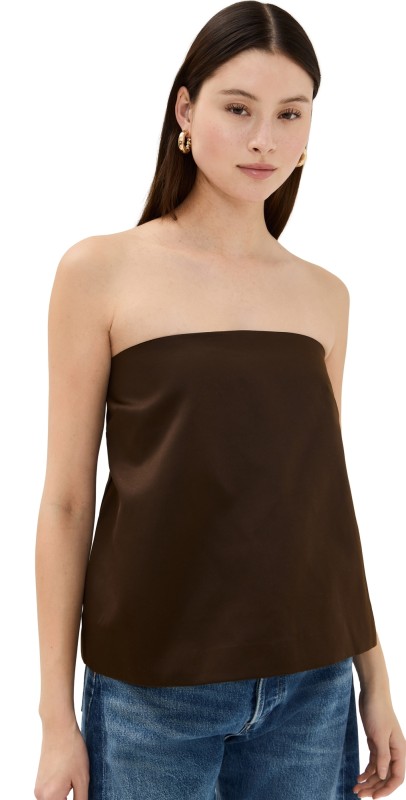By Malene Birger Hermie Top Dark Mahogany