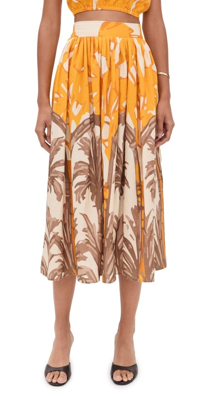 DIARRABLU Taz Skirt Avena Mustard