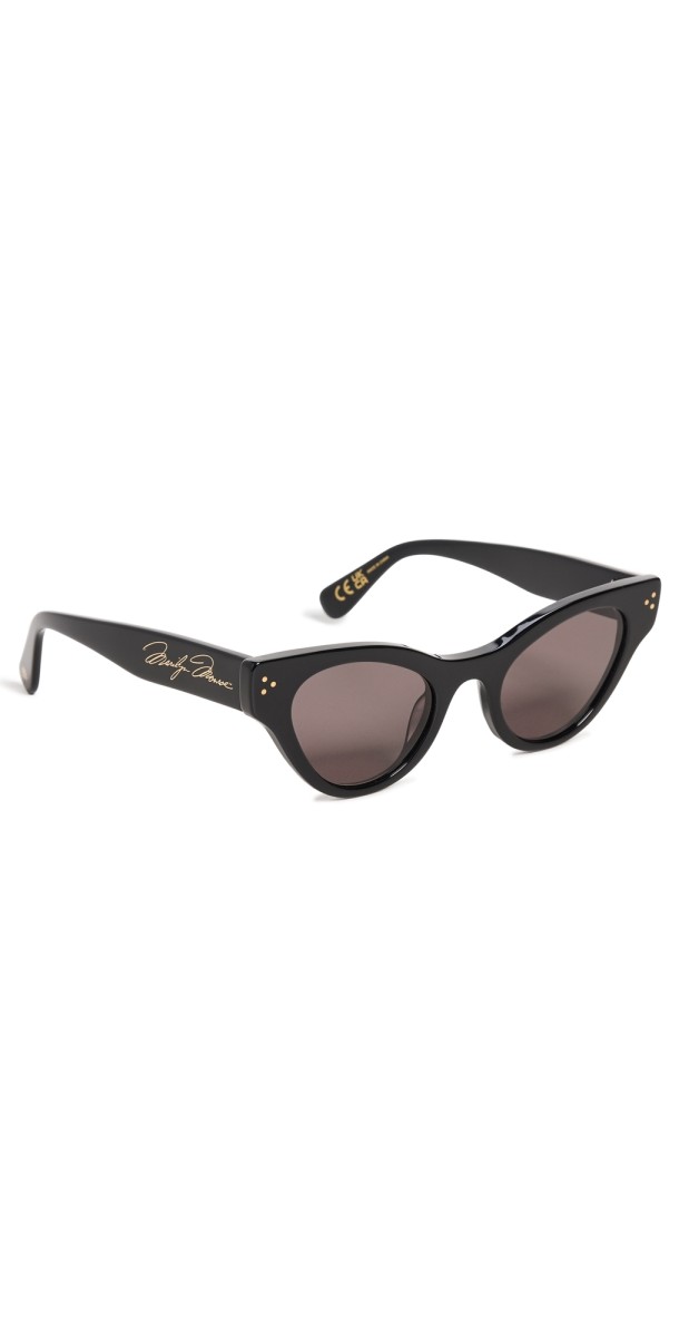 Lele Sadoughi Marilyn Cat Eye Sunglasses Jet 001