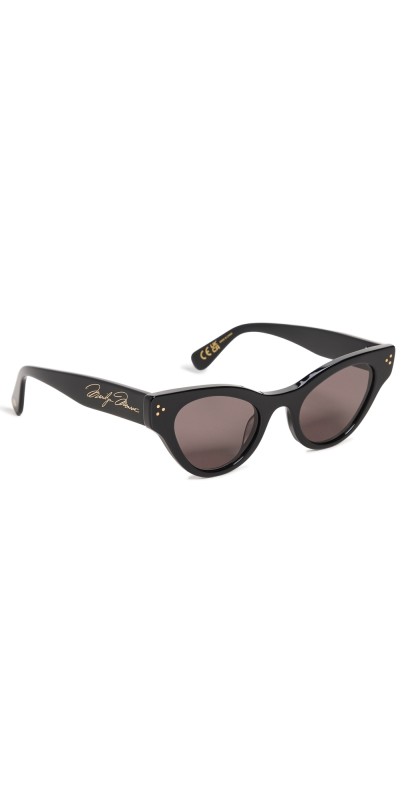 Lele Sadoughi Marilyn Cat Eye Sunglasses Jet 001