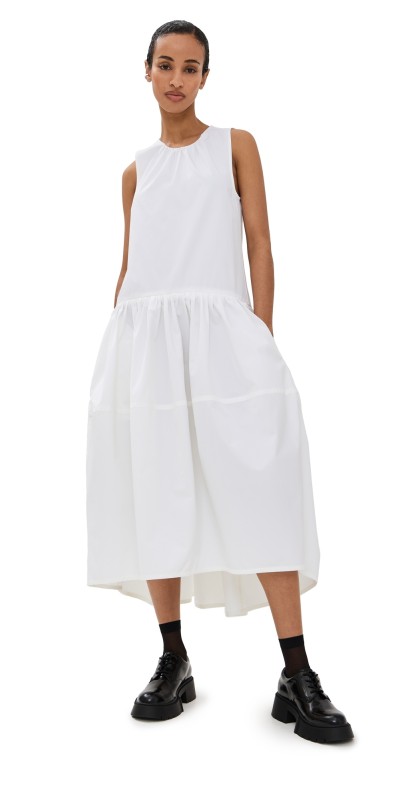 Jil Sander 200 Dress Optic White