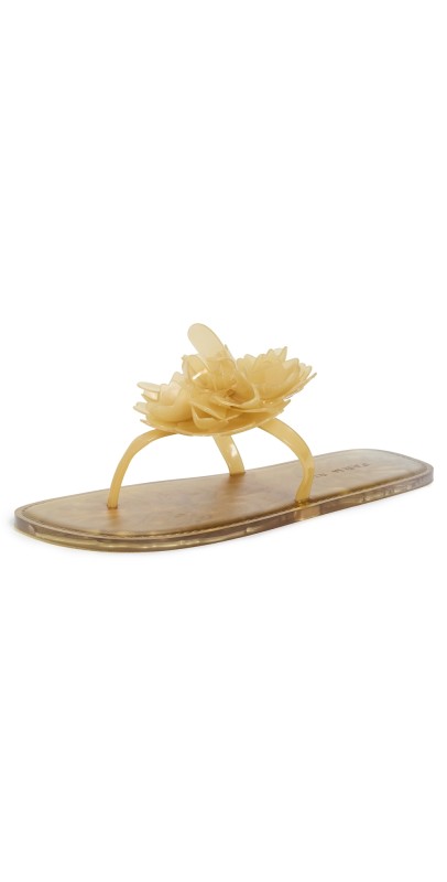 FARM Rio Flower Jelly Flat Sandal Buttermilk