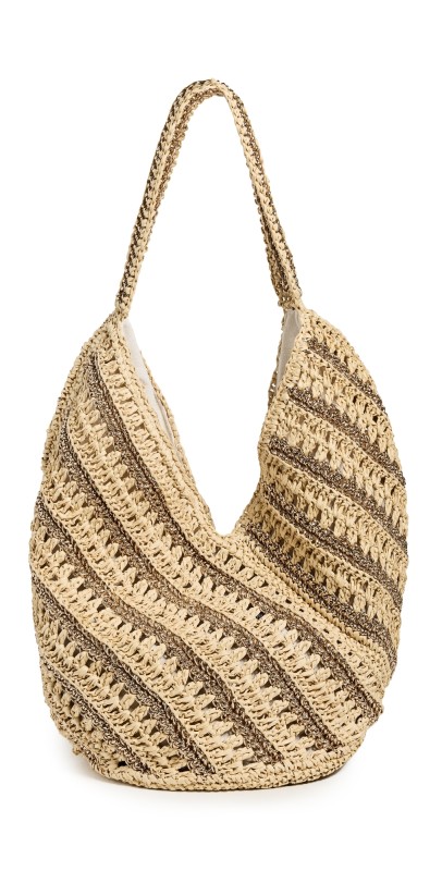 BTB Los Angeles Harper Hobo Bag Gold