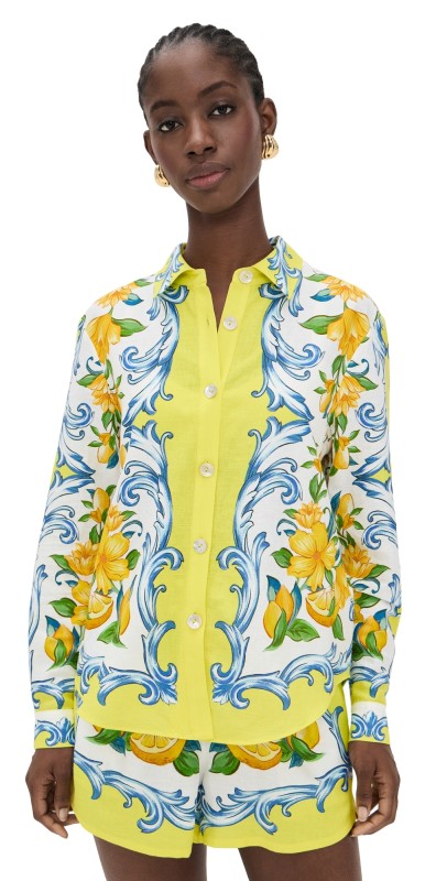 FARM Rio Sicily Scarf Off White Shirt Sicily Scarf Off White