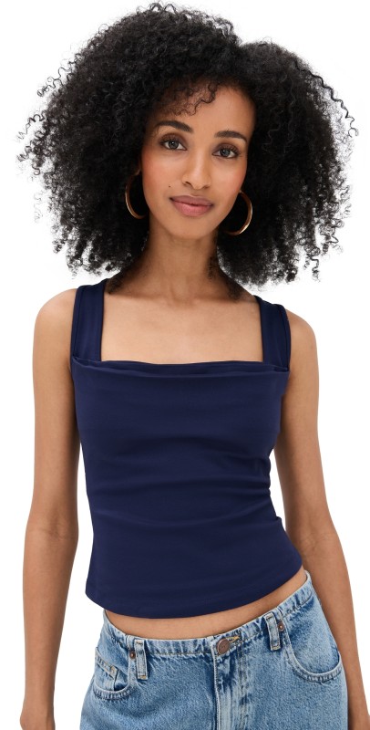 Miaou Luna Top Navy