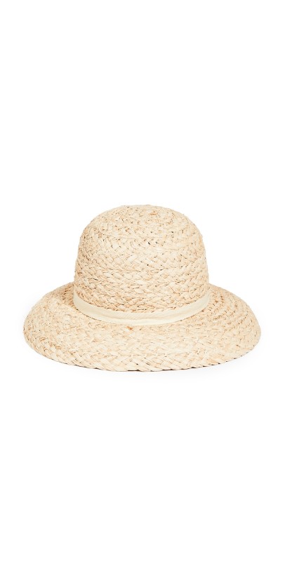 Lack Of Color Bloom Raffia Hat Natural