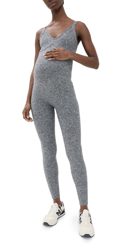 Year of Ours Maternity Onesie Heather Grey