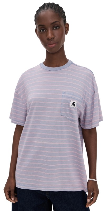 Carhartt WIP Brodina T-Shirt Brodina Stripe