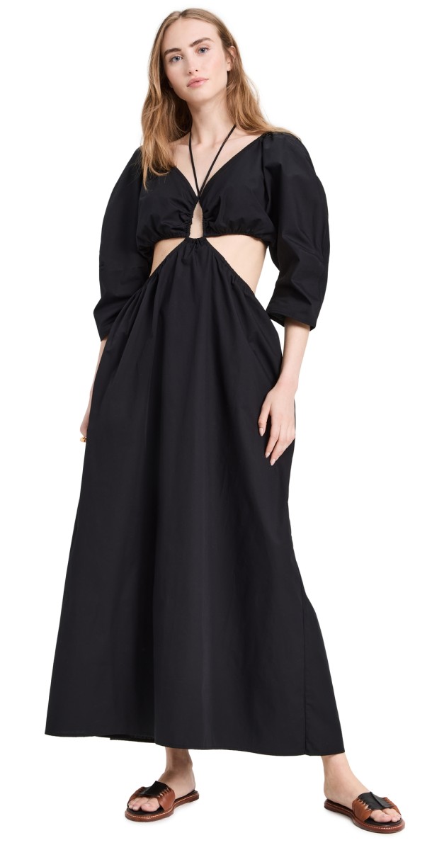 MARA HOFFMAN Shaina Dress Black