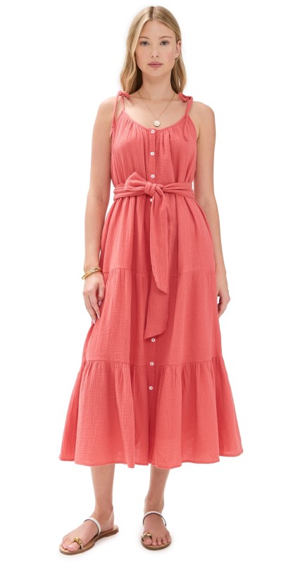 Marea Siesta Dress Guava