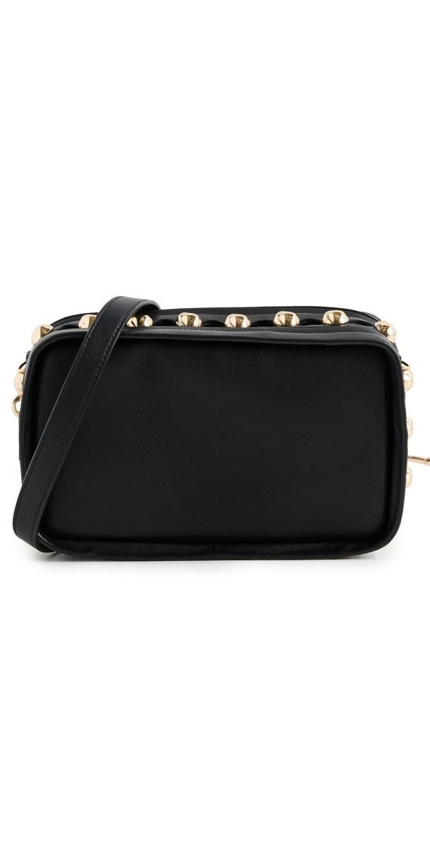 SIMKHAI Amaya Leather Camera Bag Black