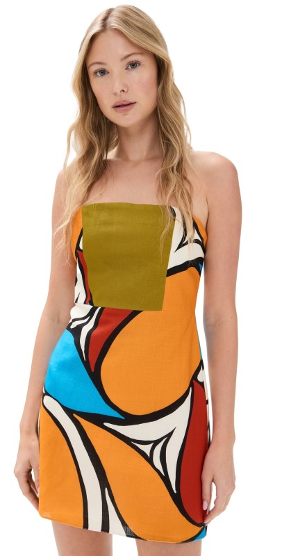 Cala de la Cruz Roma Dress Vitralmulti