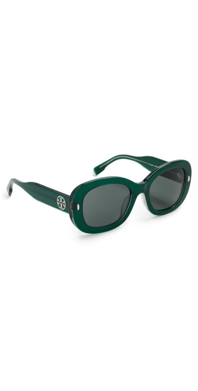 Tory Burch Square Sunglasses Dark Gr