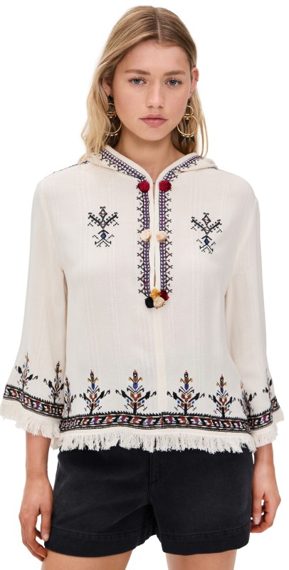 Isabel Marant Étoile Kameya Top Ecru