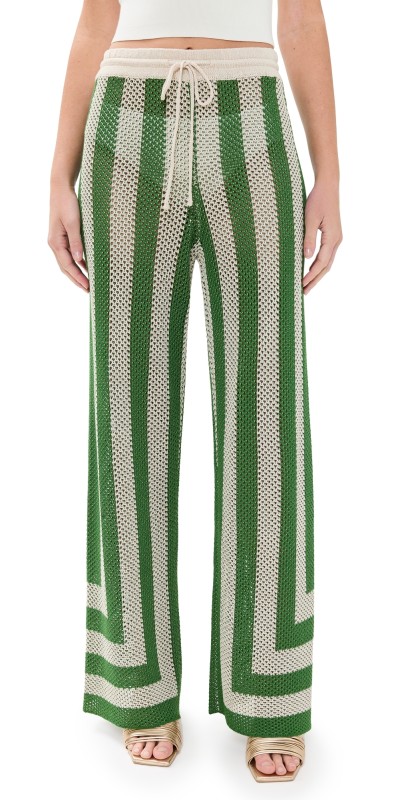 Seven Wonders Ziggy Pants Emerald Green/Sand