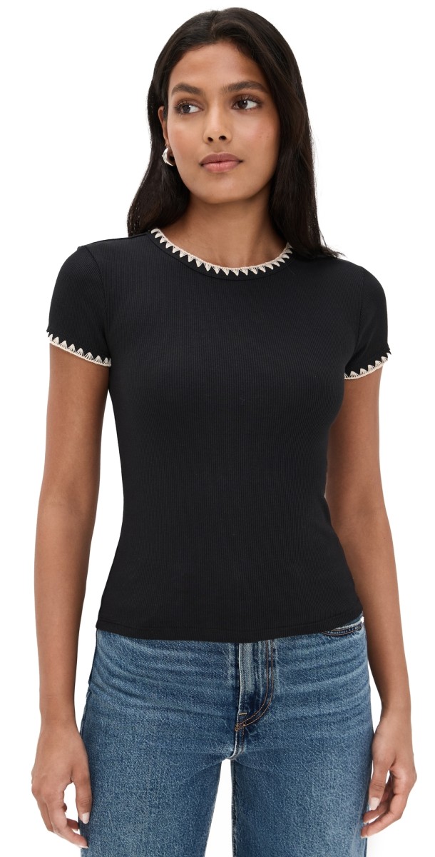 Z Supply Cassis Tee Black