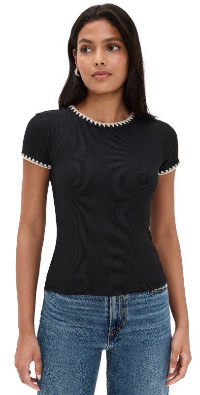 Z Supply Cassis Tee Black