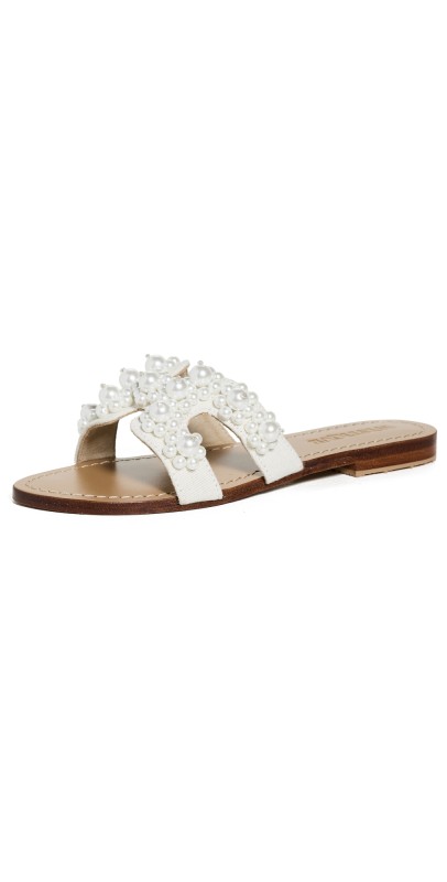 Mystique Pearl Slides White/Pearl