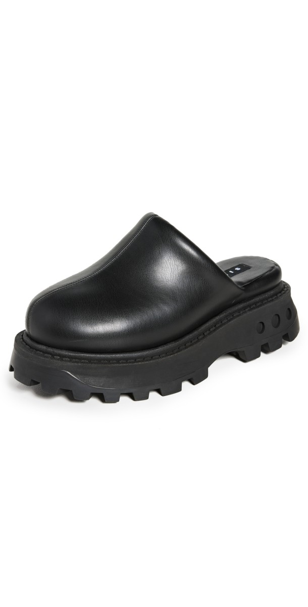 SIMONMILLER Grip Bubble Clogs Black