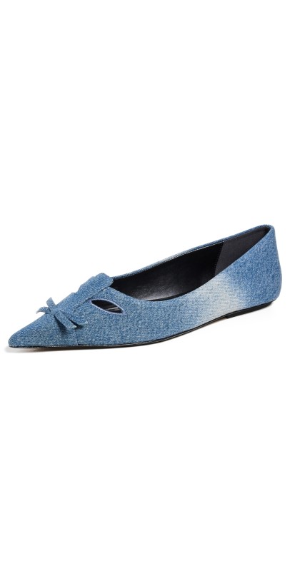Marc Jacobs The Kat Ballerina Flats Vintage Indigo