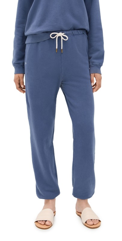 Marea French Terry Joggers Blue Indigo