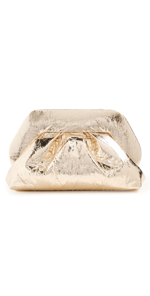 Themoire Tia Pineapple Clutch Tia Pineapple Gold