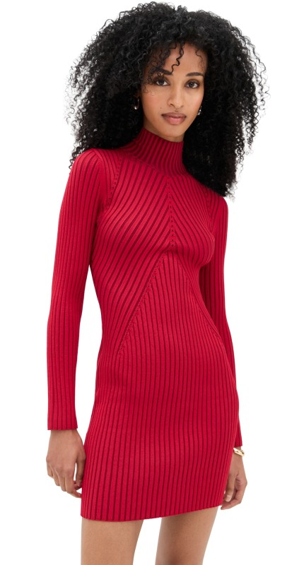 Ramy Brook Louis Dress Scarlet Red