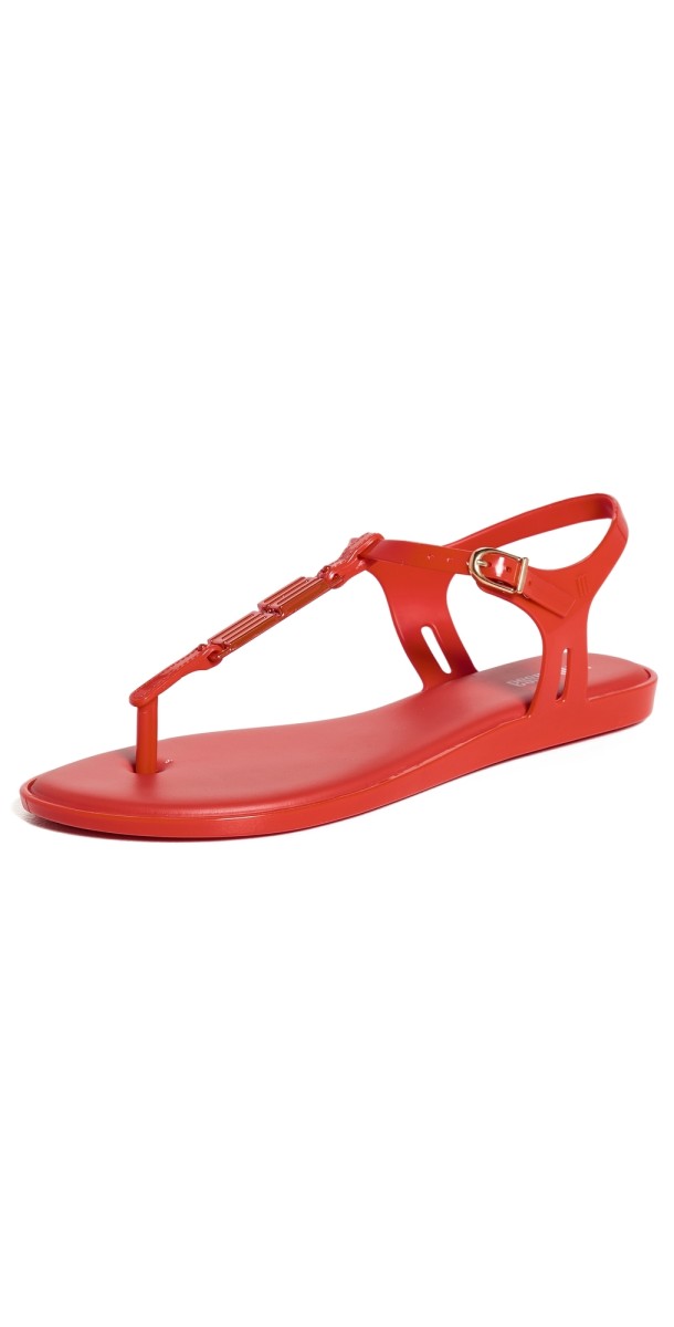 Melissa Solar M Chic Sandals Red