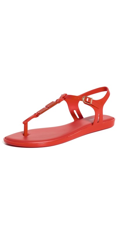 Melissa Solar M Chic Sandals Red