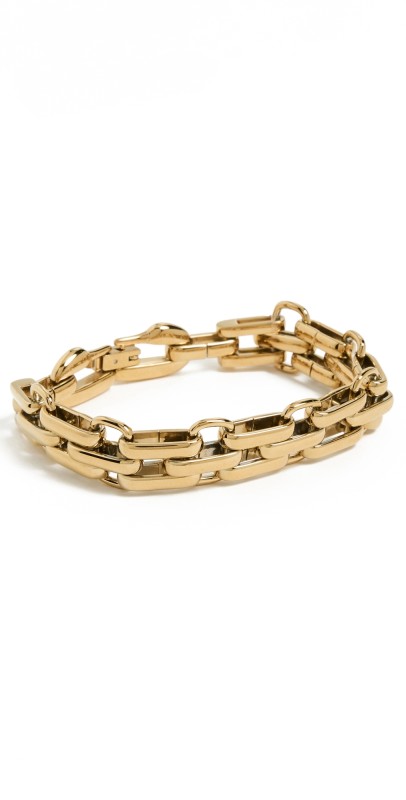 Jenny Bird Slim Penelope Bracelet High Polish Gold
