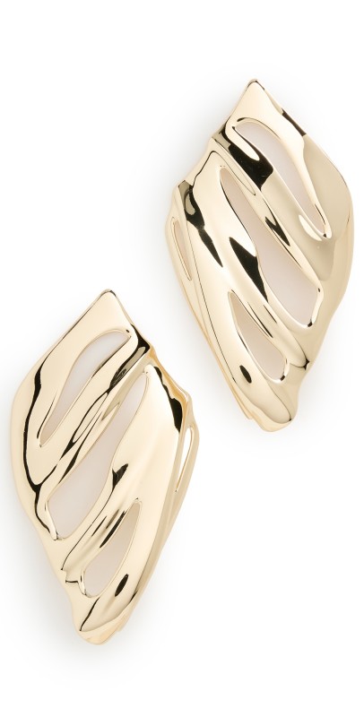 Jenny Bird The Kites Earrings High Polish Gold