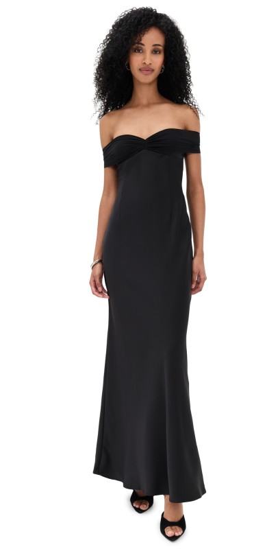 Runaway the Label Kadie Maxi Dress Black