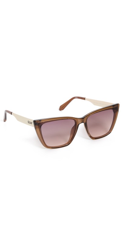 Quay Call The Shots Remixed Sunglasses Coffee/Brown Faw