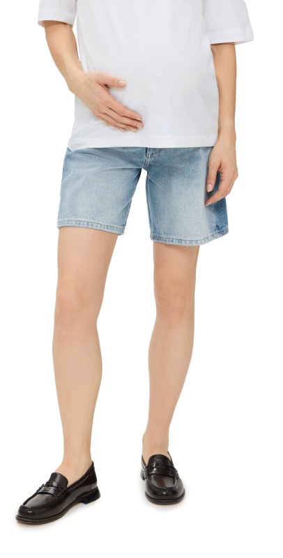 DL1961 Taylor Shorts: Ultra High Rise 7 Vintage Light (Vintage)