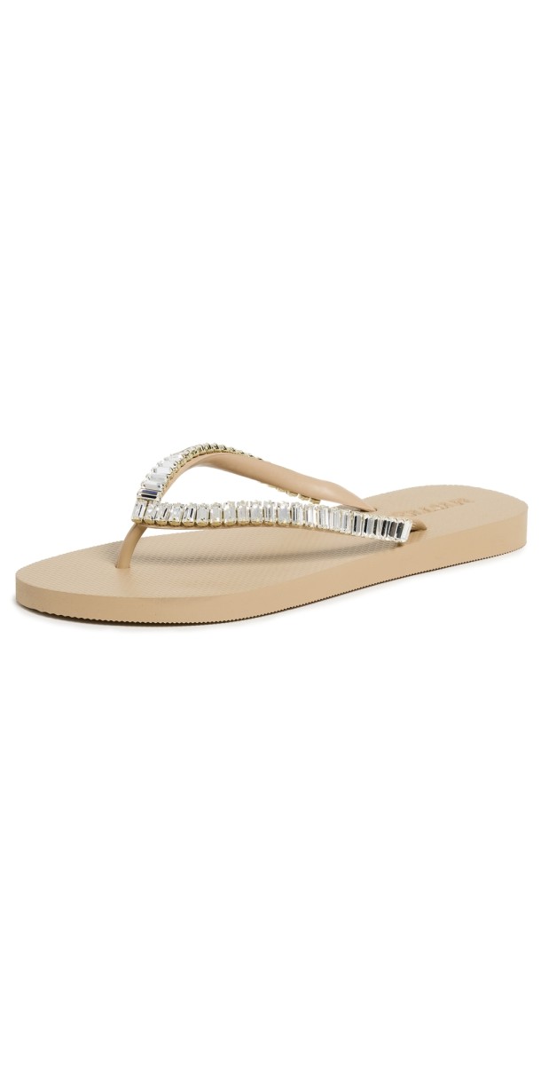 Mystique Flip Flops Nude/Clear